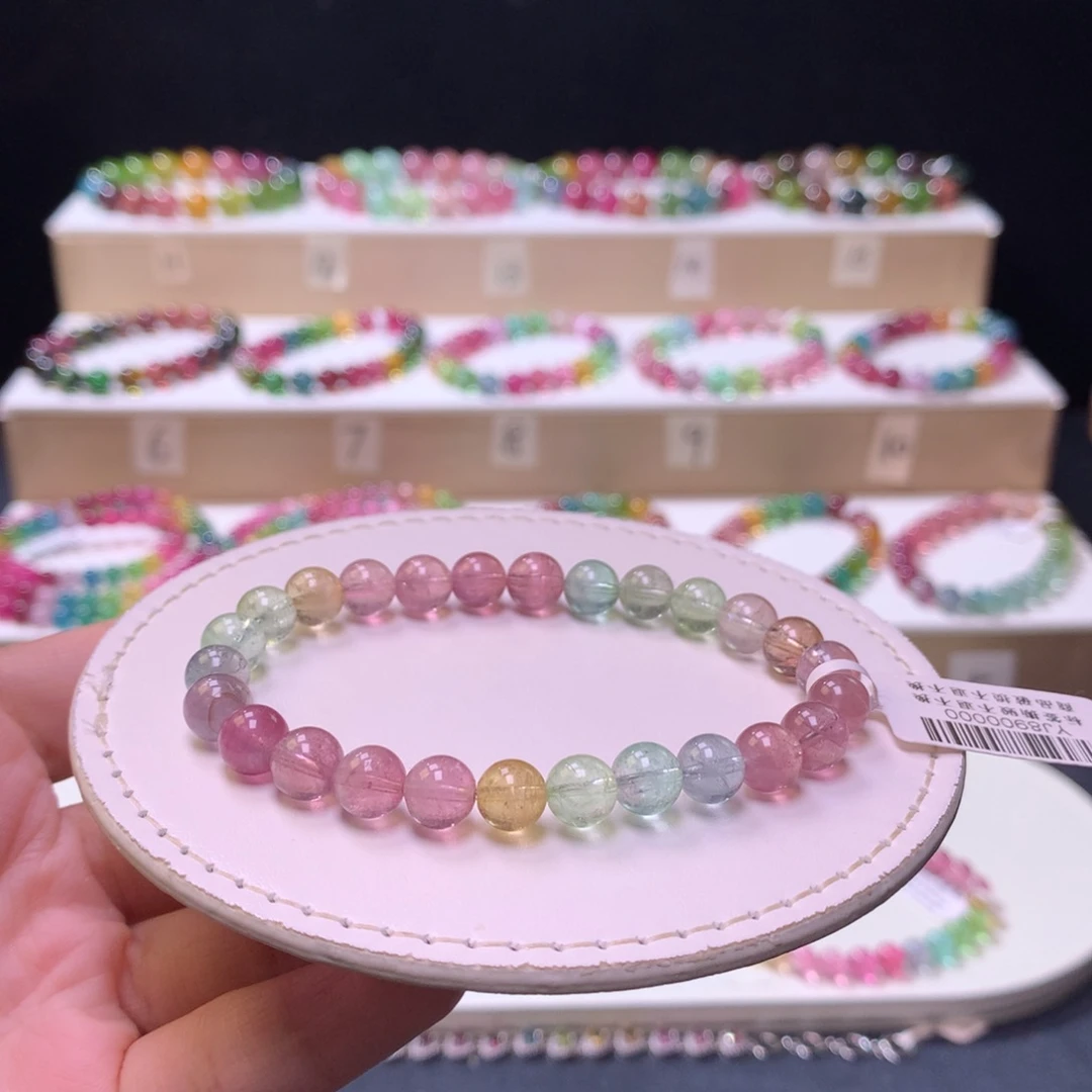 未镶嵌手链碧玺碧玺