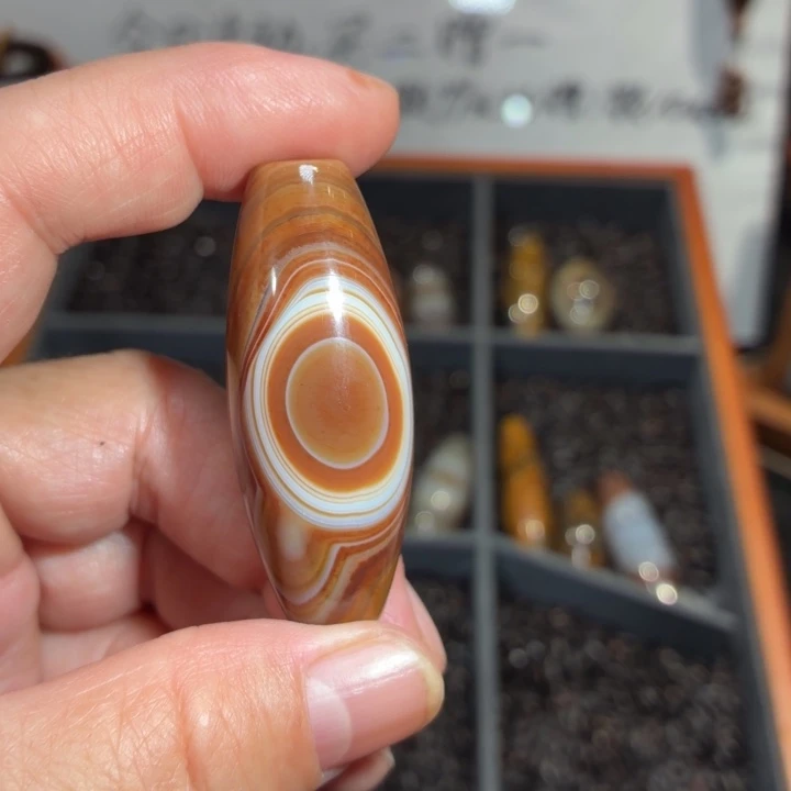 玛瑙/玉髓散珠_HEIMORI 天然天珠