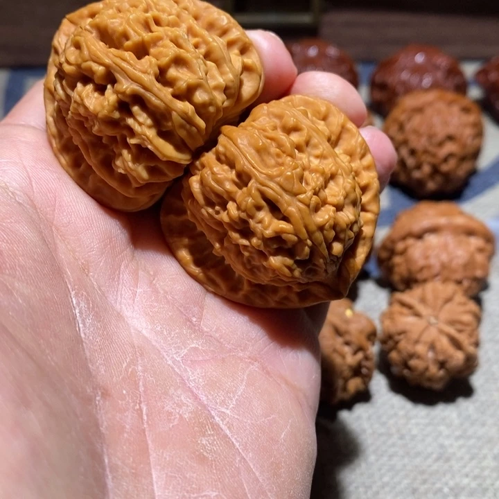 季***生文玩核桃把件核桃