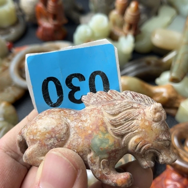 和田玉颈饰未镶嵌黄*华