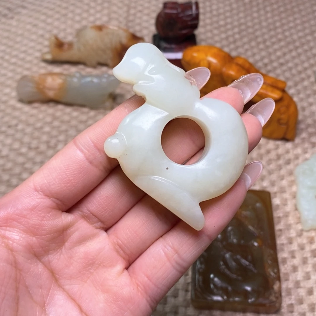 白玉菩提吊坠白玉菩提白玉菩提摆件