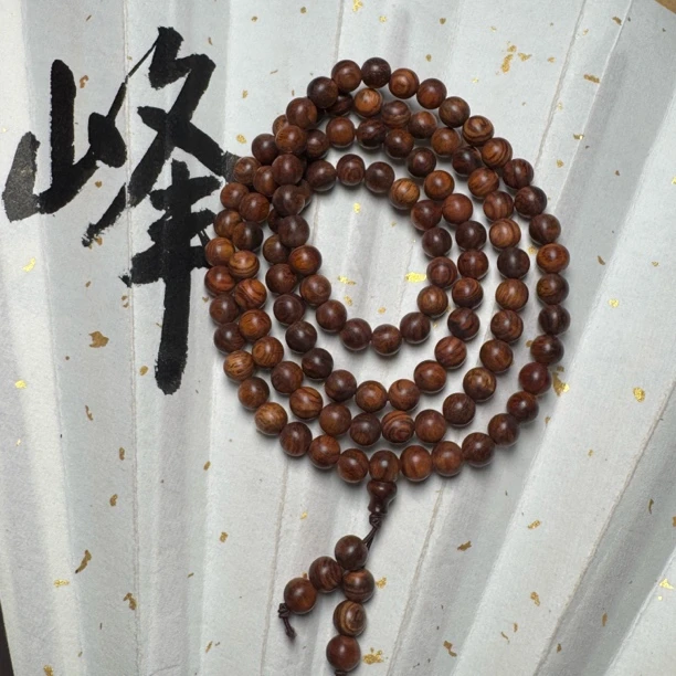 【文玩好物】黄花梨0.7*108颗油梨老料圆珠手串【多样性，发其一】福利