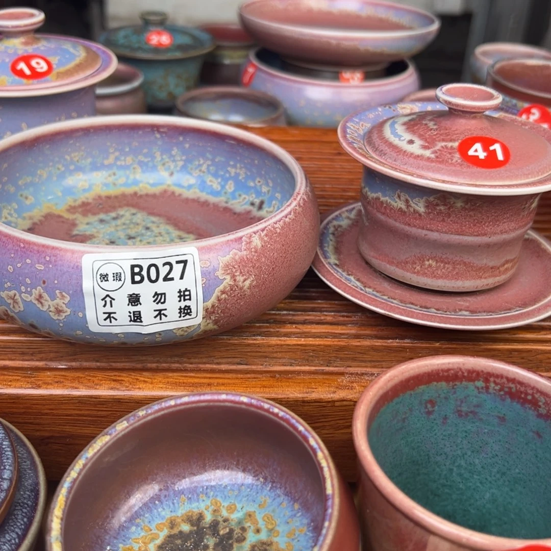 毛****手工制作手拉坯茶具