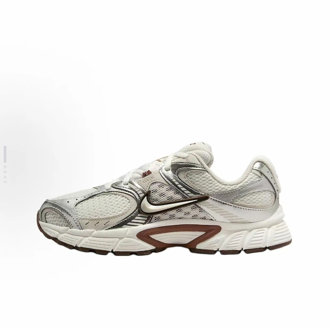 Nike/耐克 V5 RNR 柔软舒适防滑 跑步鞋 女款 白棕 HQ7901102