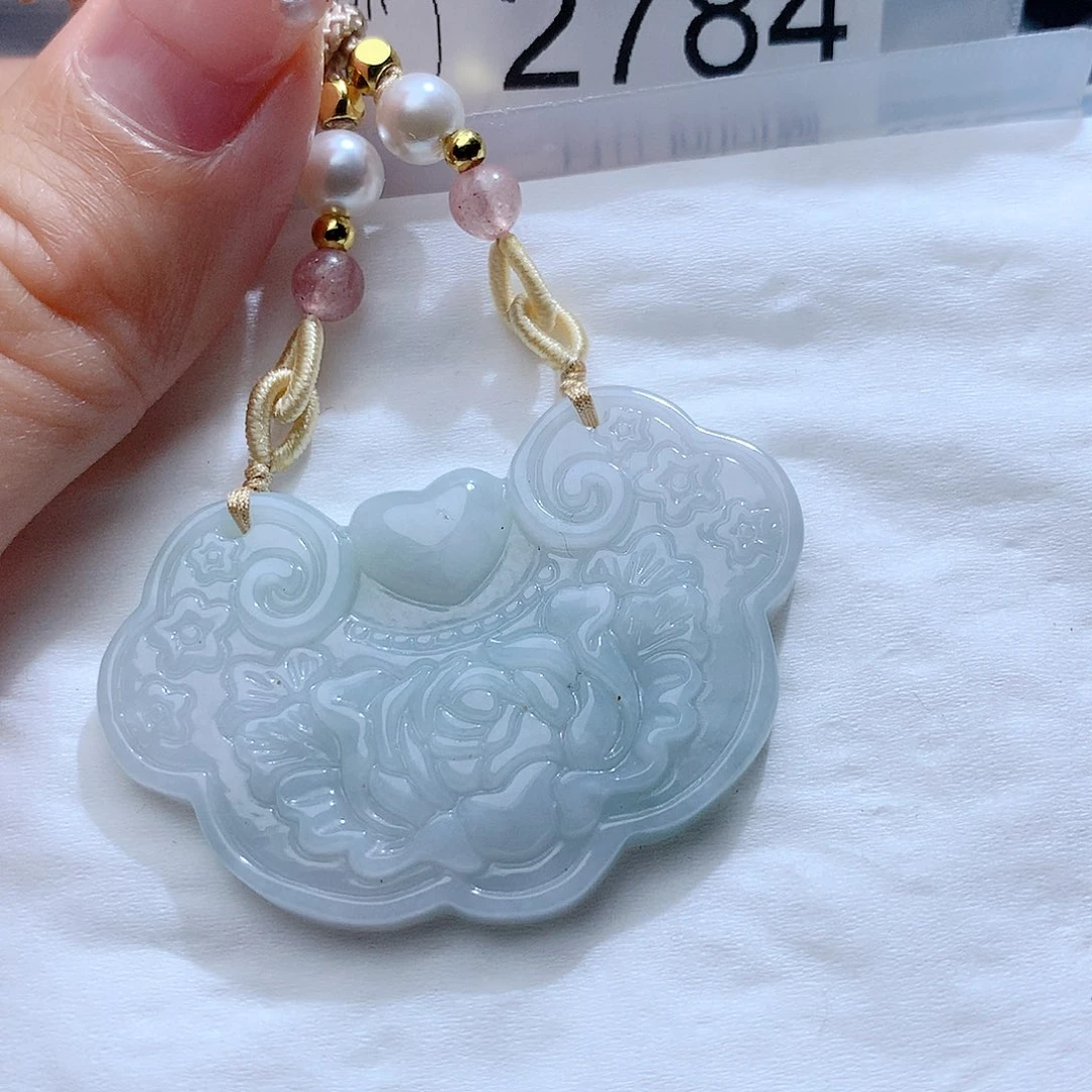 翡翠颈饰未镶嵌2784。