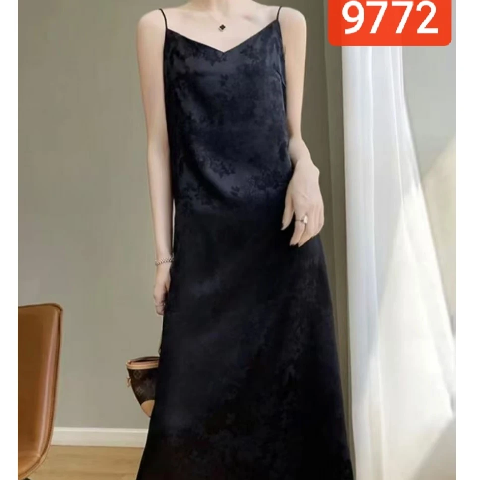 9772-3新款女士吊带连衣裙