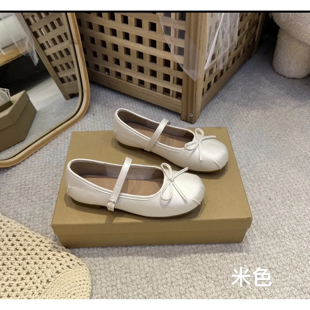 【坦姐严选 实体品质】芭蕾风单鞋新款浅口玛丽珍女鞋9901