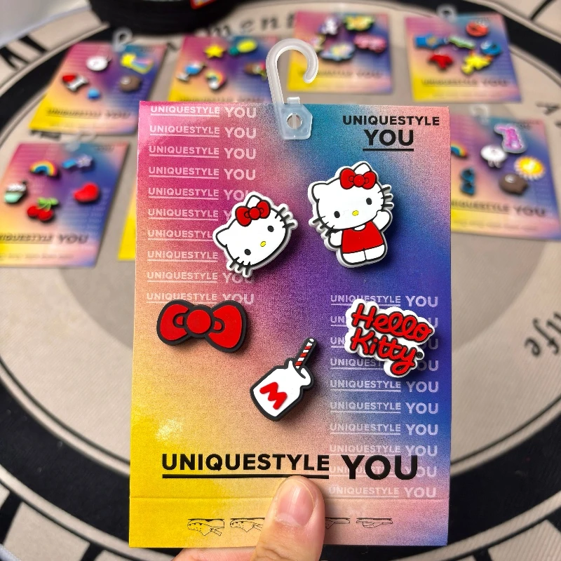 洞洞鞋鞋花配饰套装 智必星装饰卡通可爱diy趣味质感配件