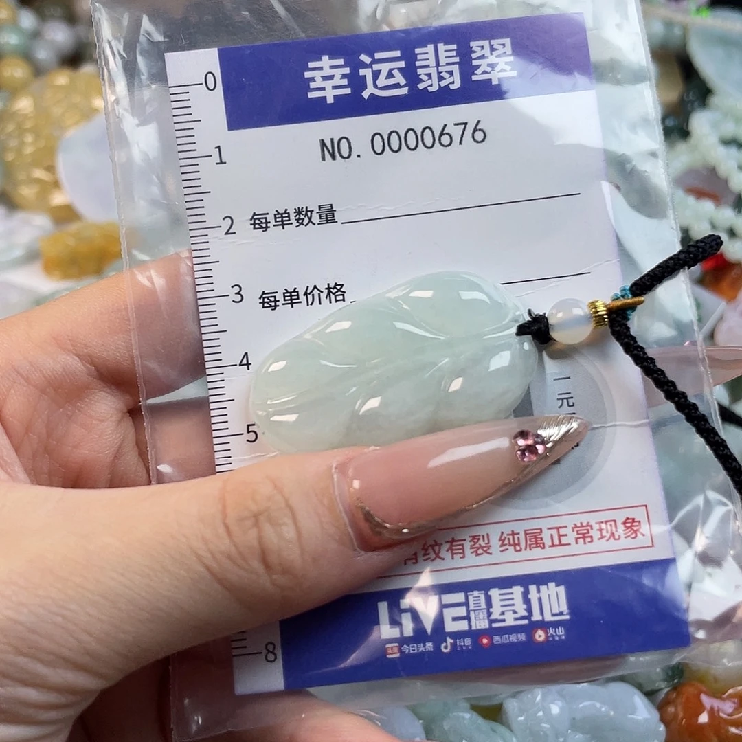 翡翠未镶嵌颈饰Hhh