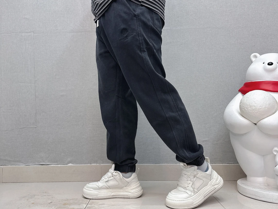 【潮流时尚】K2513束口水洗棉布运动休闲百搭时尚运动款休闲裤