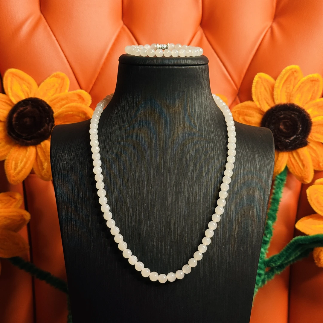 壹屿珠宝 1317 和田玉典藏白玉套装