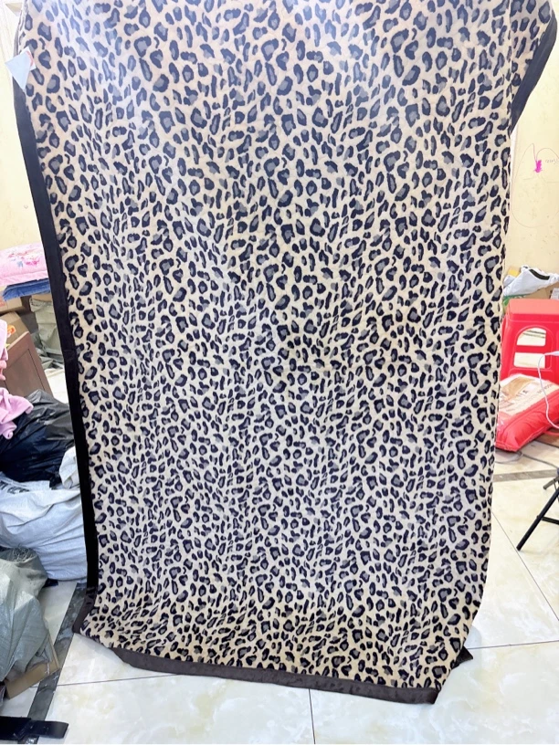 福利款豹纹床盖，