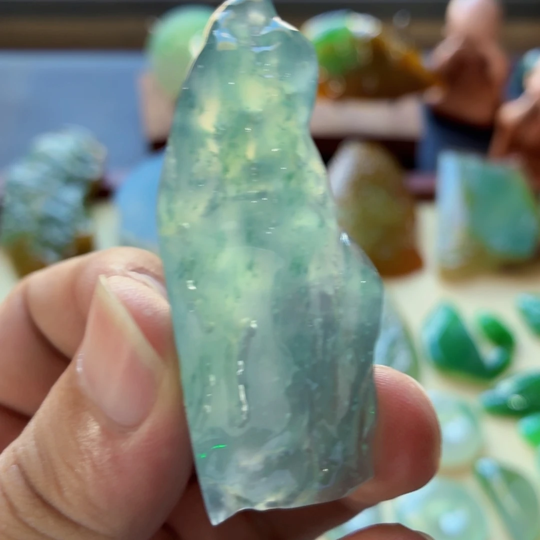 定制翡翠未镶嵌翡翠首饰