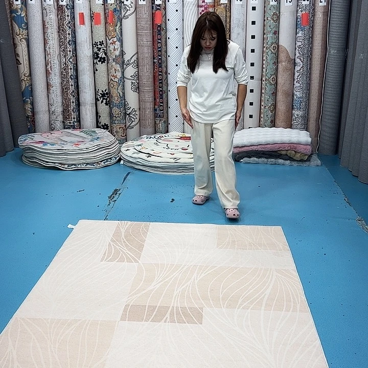 混纺150×198误差正负1-3厘米乳胶棉布底比利时绒微瑕