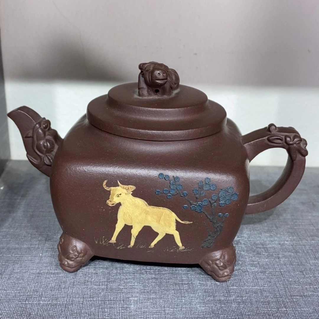 紫砂茶壶原矿手工185