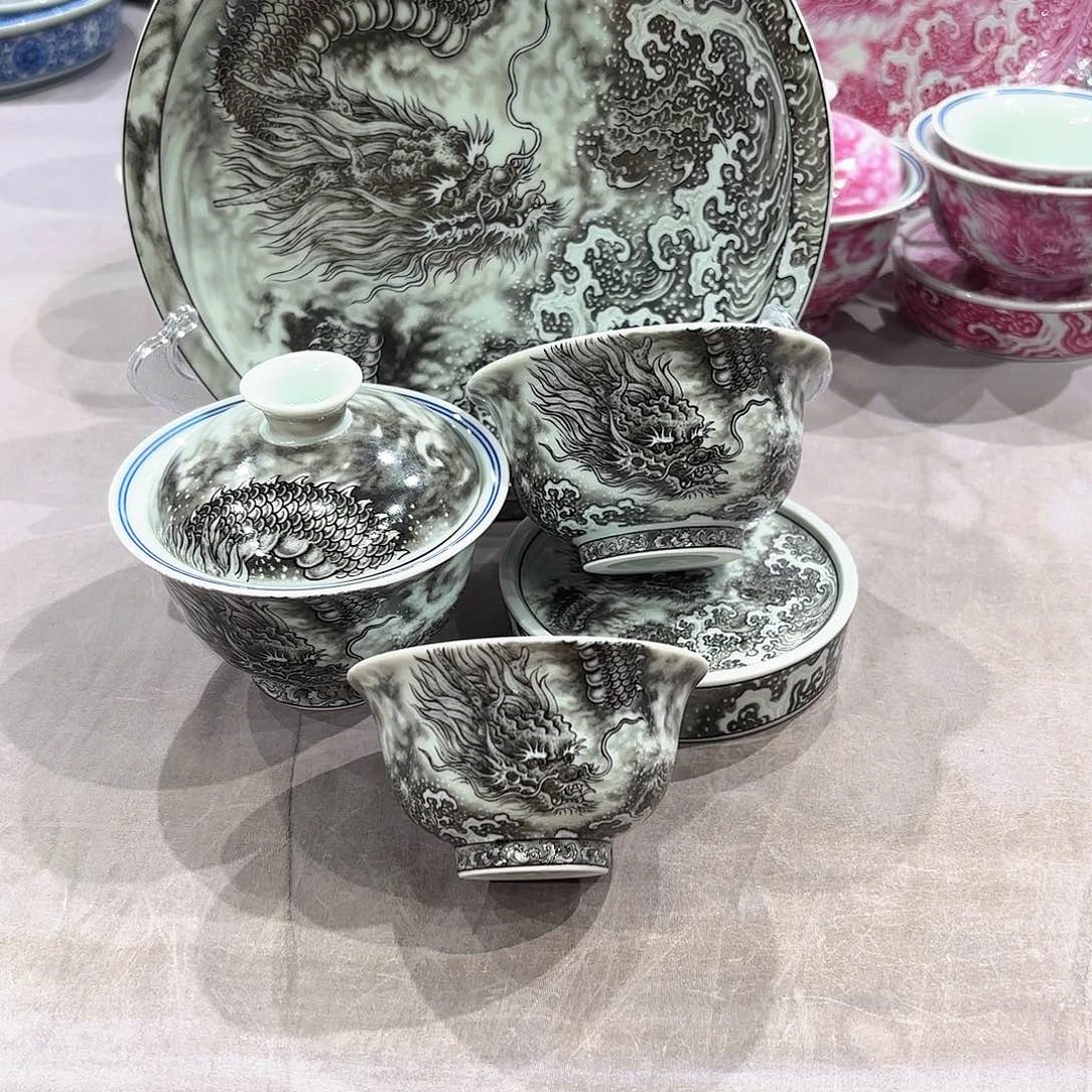 瓷片景德镇瓷器精品展示