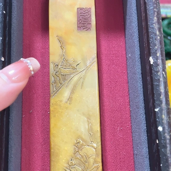 寿山石印石篆刻印章引首章闲章姓名章生日礼物