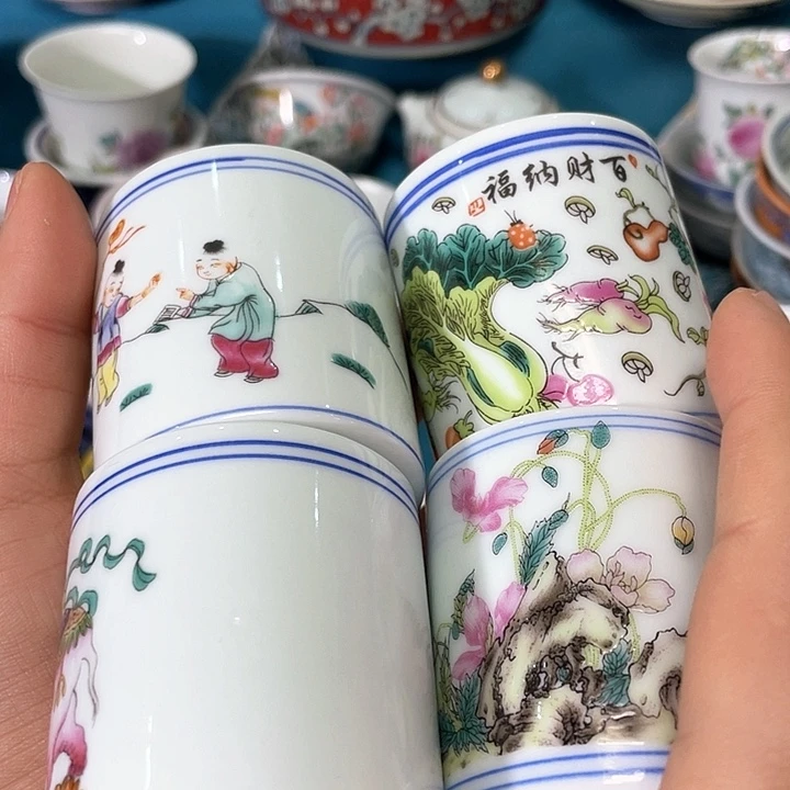 景德镇陶瓷主人杯133444