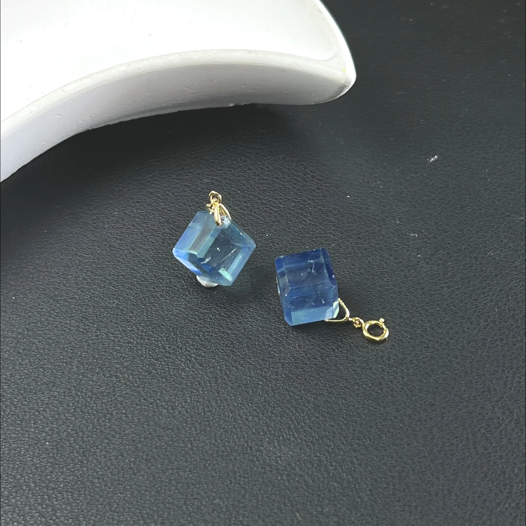 海蓝宝石（处理）【铭记珠宝】海蓝宝石吊坠13-DM93L14【多样性发一件】