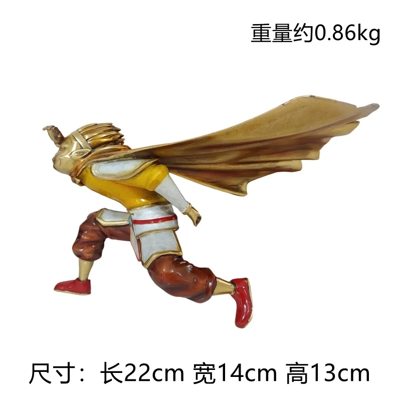 【本尼家】Q186铜雕塑摆件创意家居装饰26*16*36cm