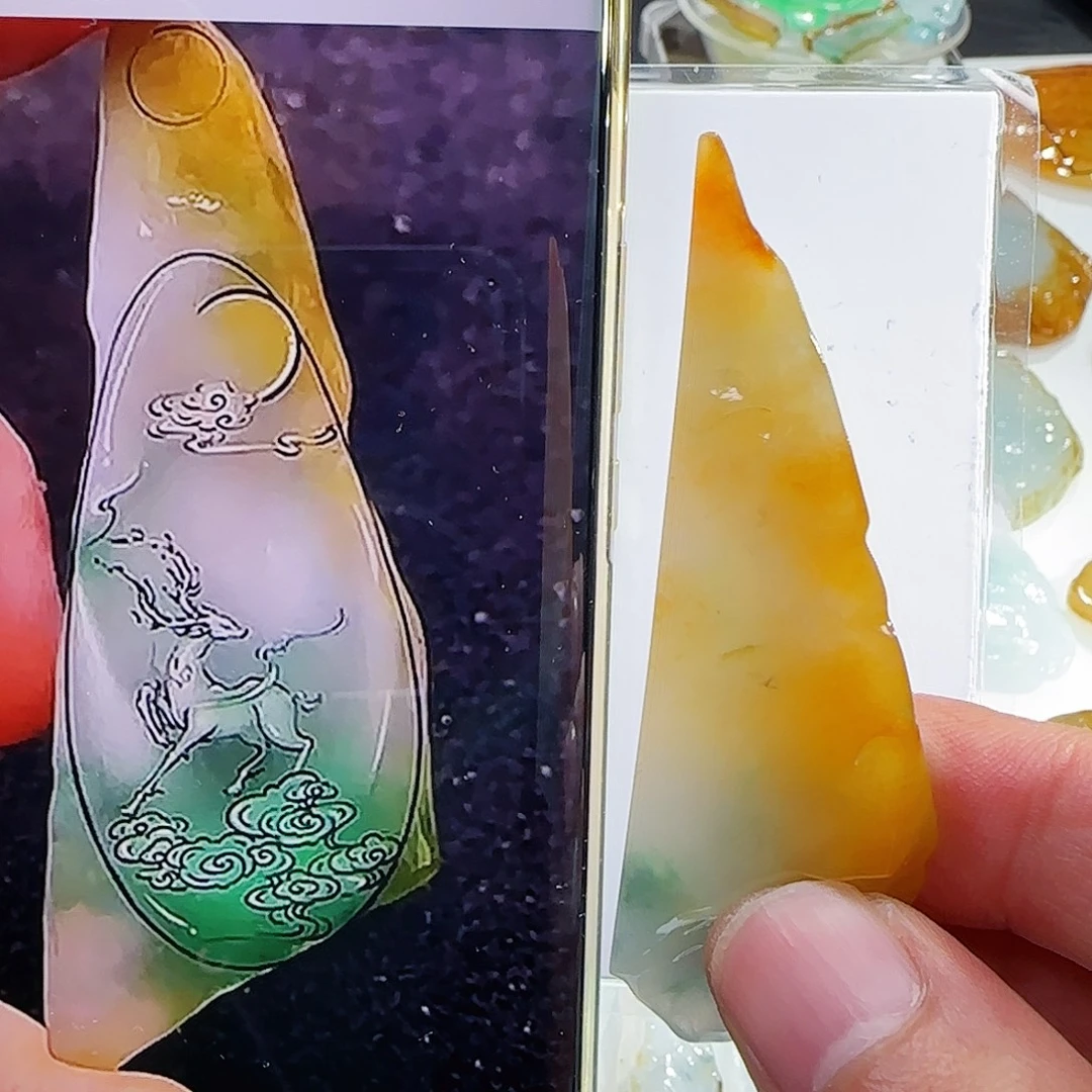 定制翡翠未镶嵌翡翠