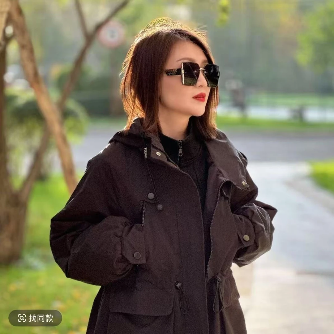 秋冬休闲加棉长袖防风外套2679