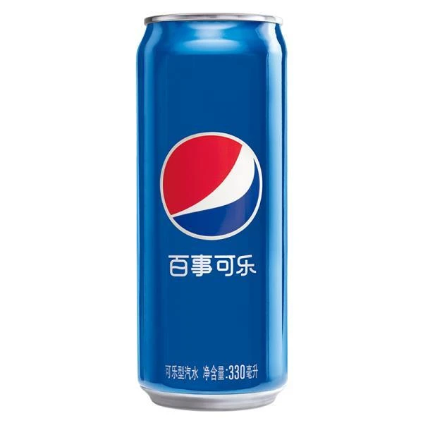 百事可乐 高罐装汽水330ml/罐