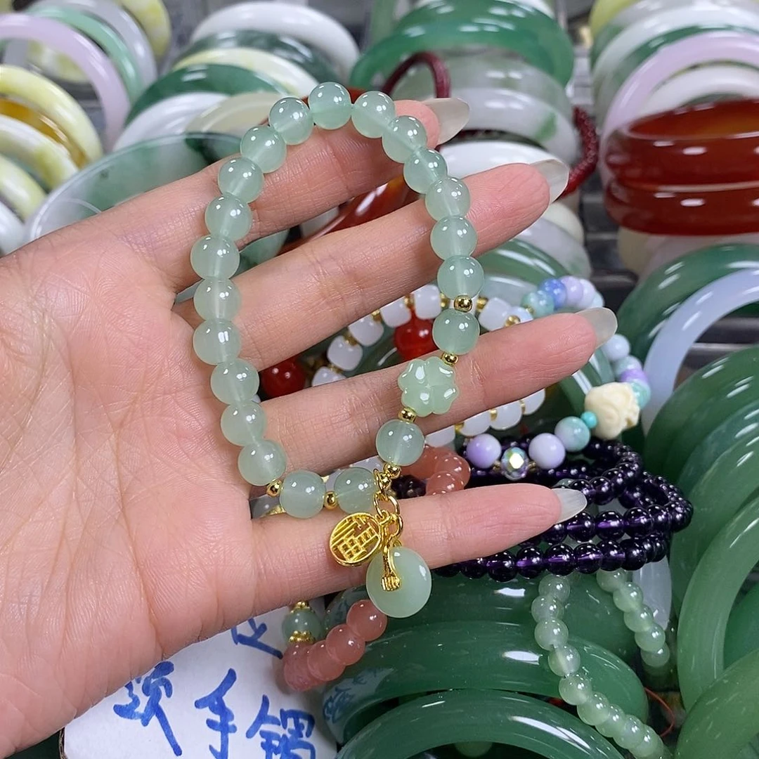 石英质玉手链未镶嵌