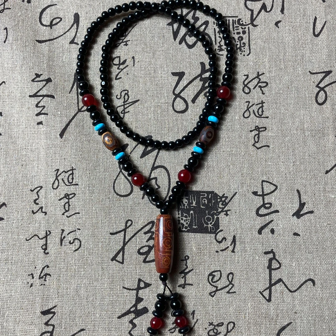 非金属珐琅吊坠 【甄选正品】藏朱吊坠