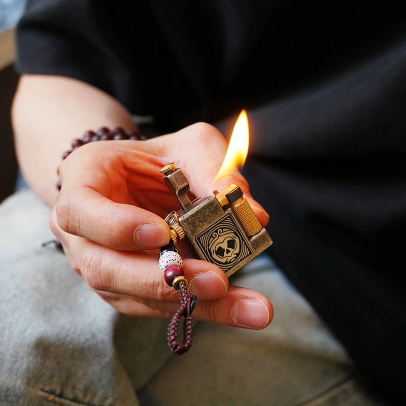 CHIEF/首领二创设计款小钢炮煤油打火机大圣元素创意迷你小巧精致