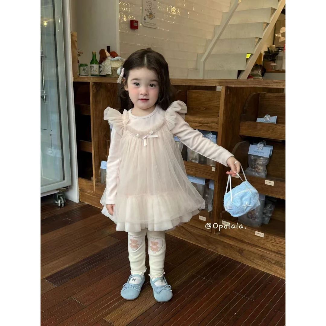 opolala·25秋~蝴蝶结纱裙两件套Q188062（汉服）