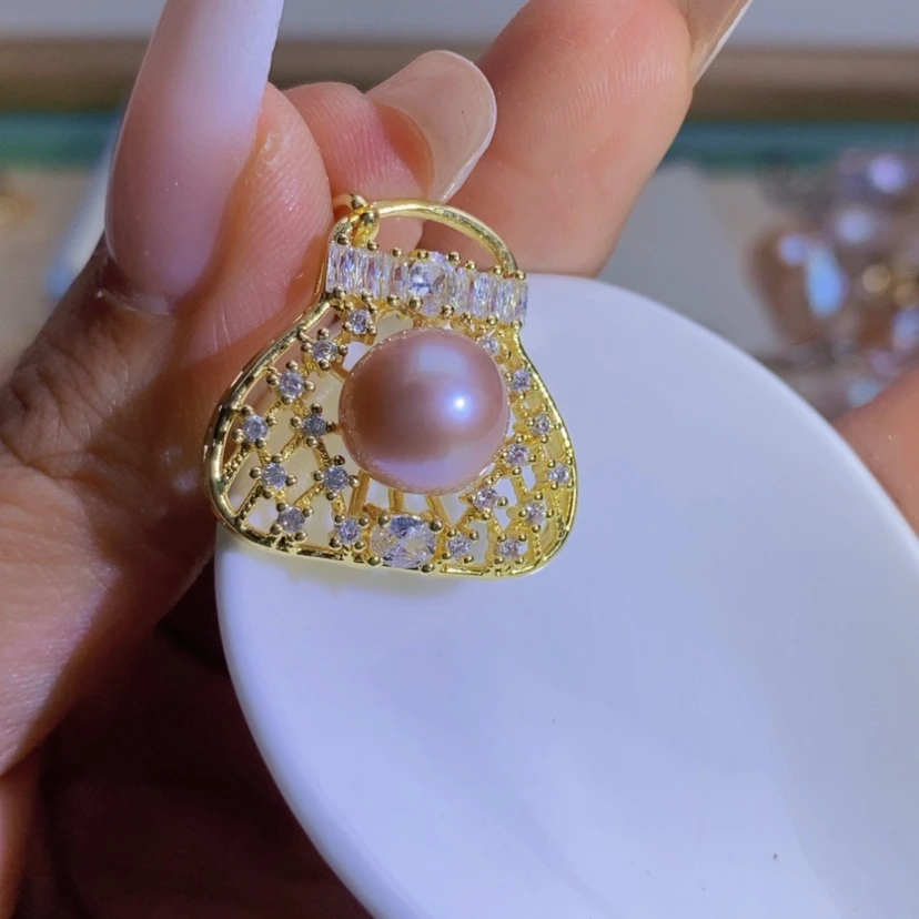 【闪购商品】淡水珍珠贝珠合金