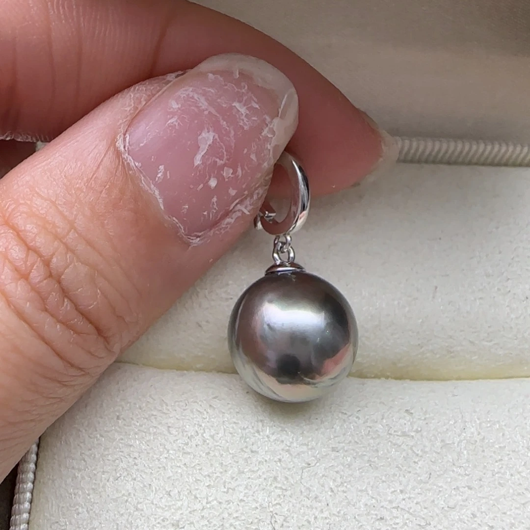 海水珍珠颈饰银S925镶嵌