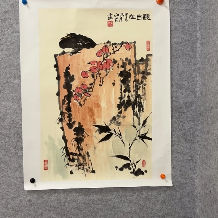 国画花鸟等多种鸟类的栖息地