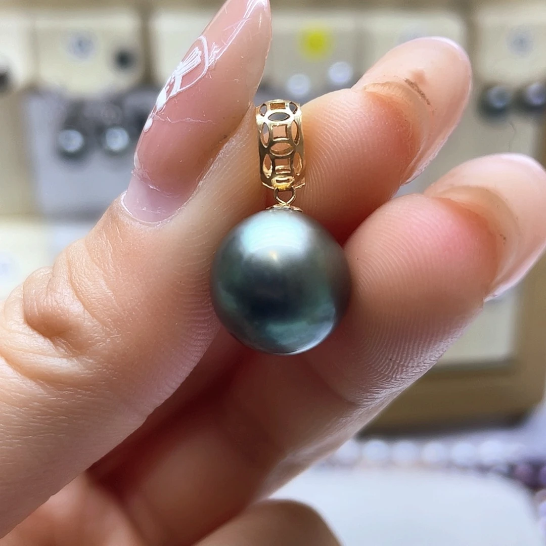 海水珍珠颈饰18K金镶嵌