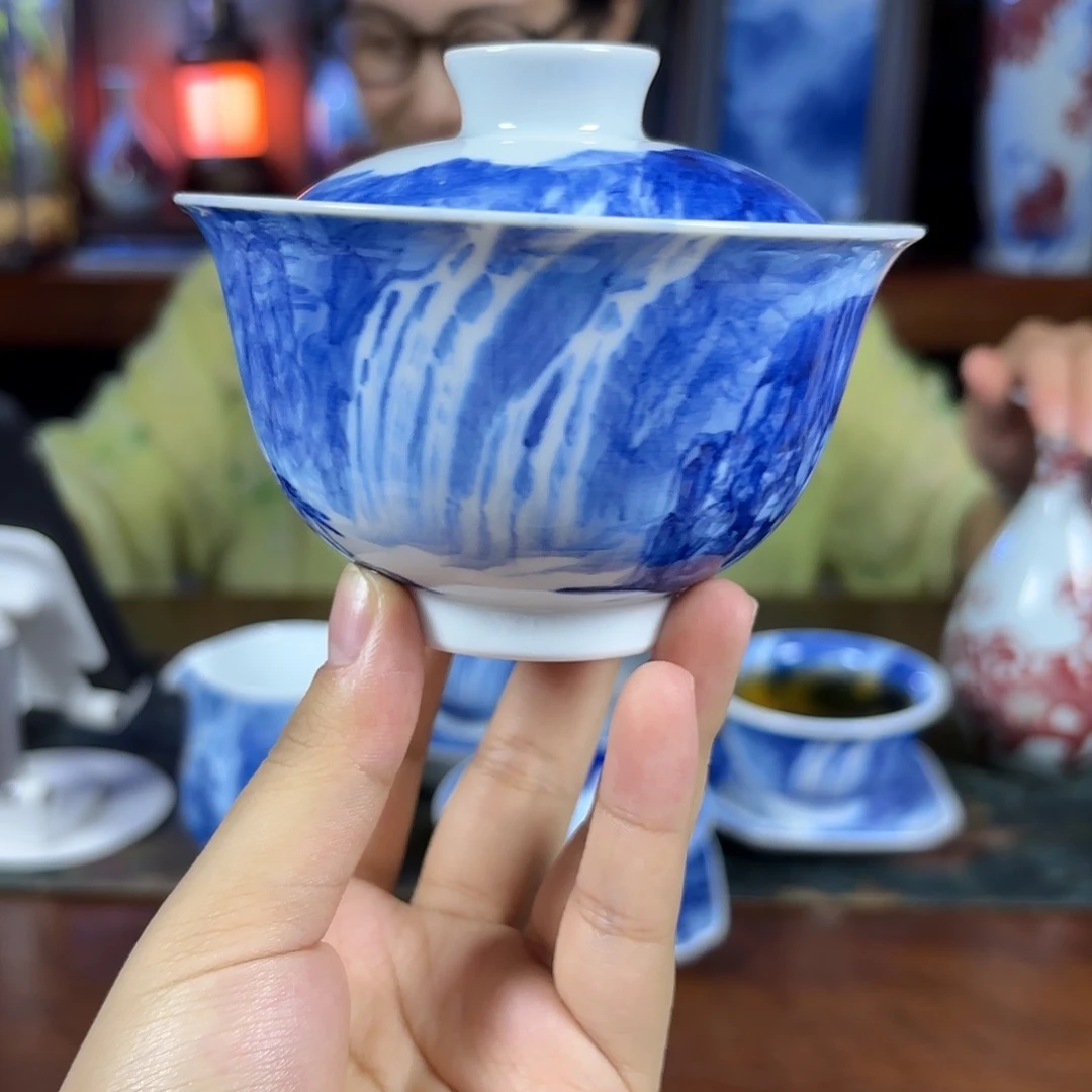 涤****国一王老师手绘山水