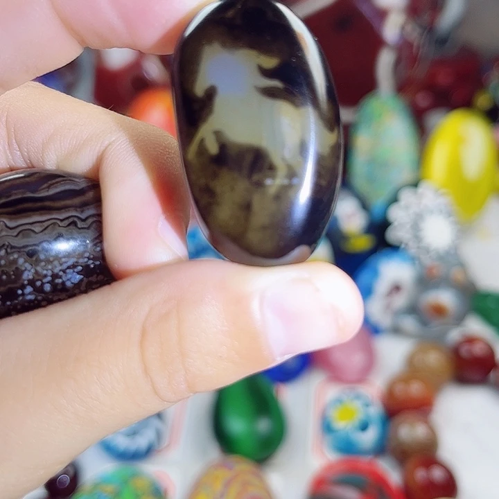 未镶嵌耳饰玛瑙/玉髓