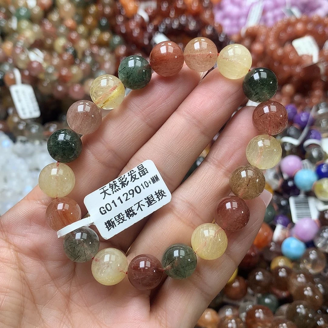 水晶手链未镶嵌，，，