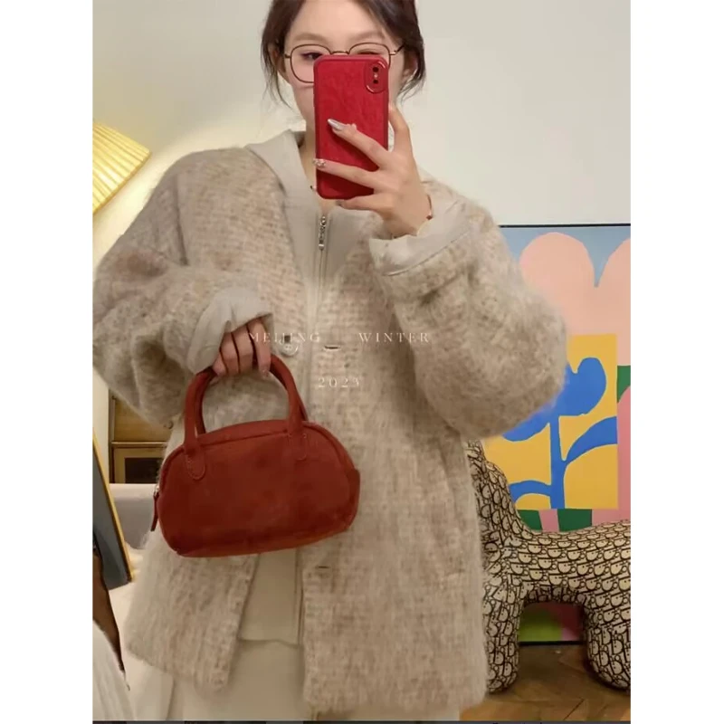 美静 燕麦色外套XMZH2370（清）