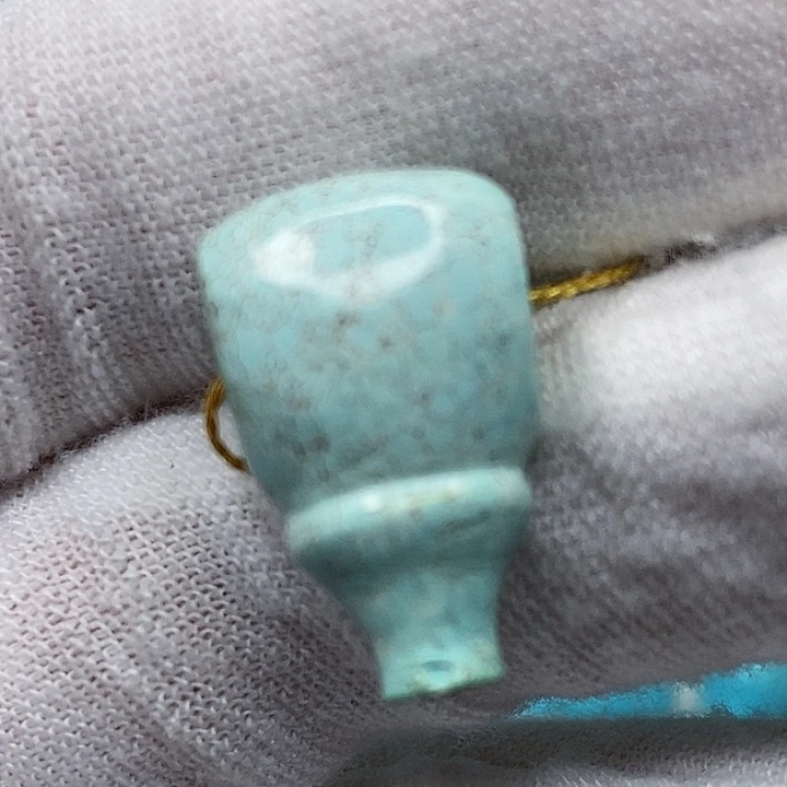 绿松石未镶嵌天然原矿 地大质检