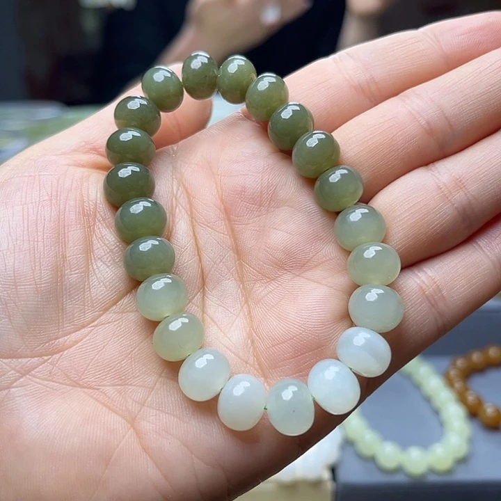 和田玉手链未镶嵌