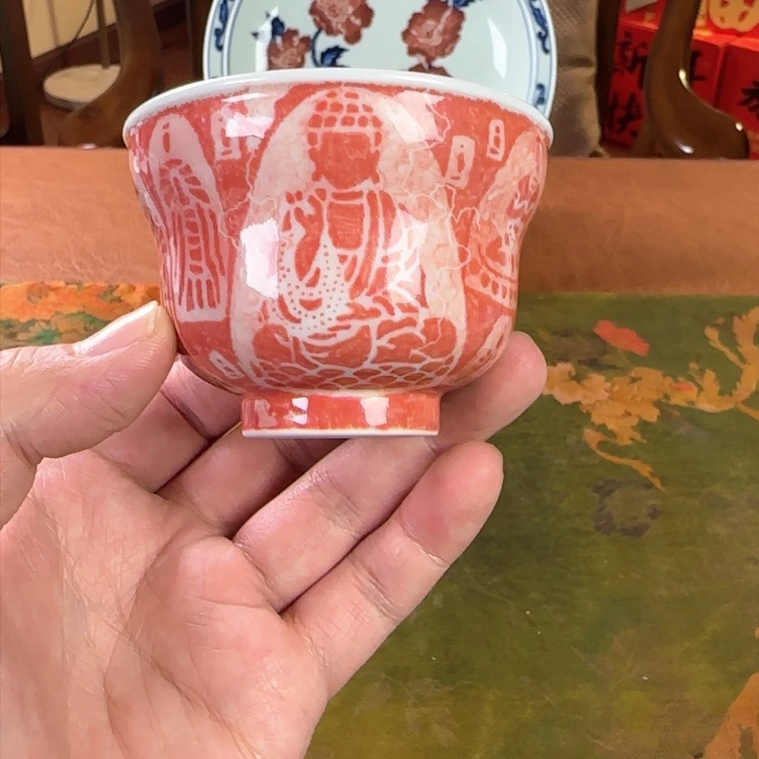 杯子景德镇手工手绘