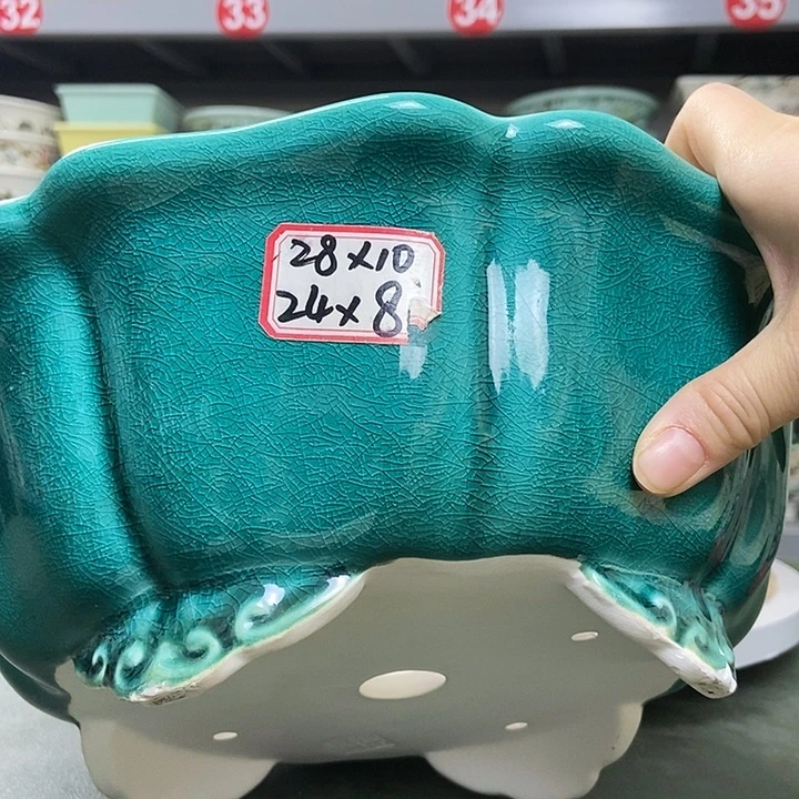 紫砂紫砂花盆0238