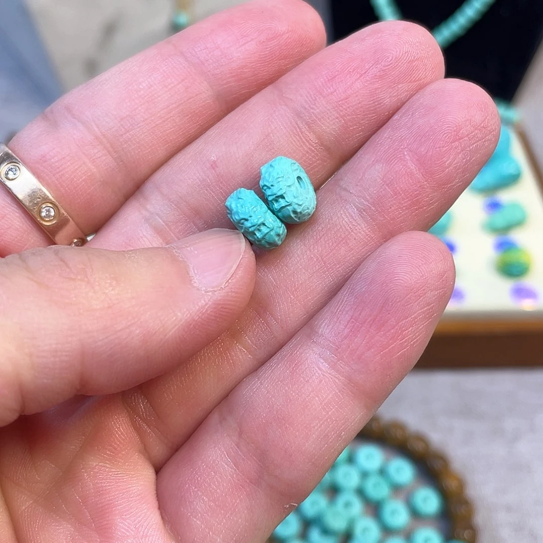 天然原生态湖北松配饰尺寸10