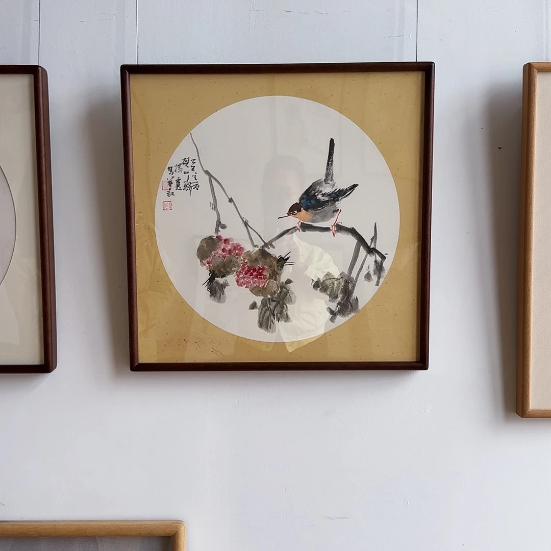 国画揭宽老师写意花鸟画
