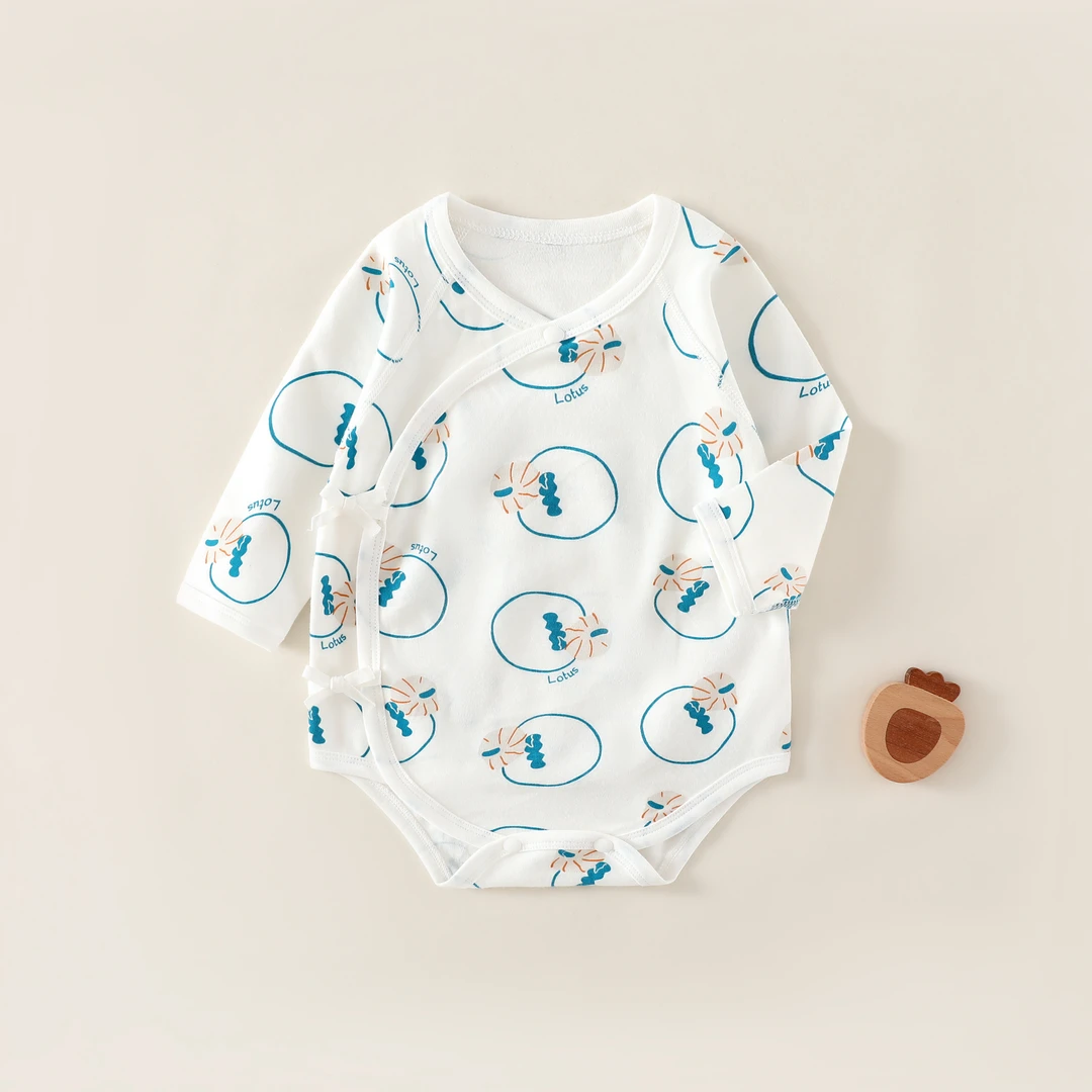 婴幼儿包屁衣新生儿四季款三角爬服宝宝纯棉护肚哈衣外出服A类