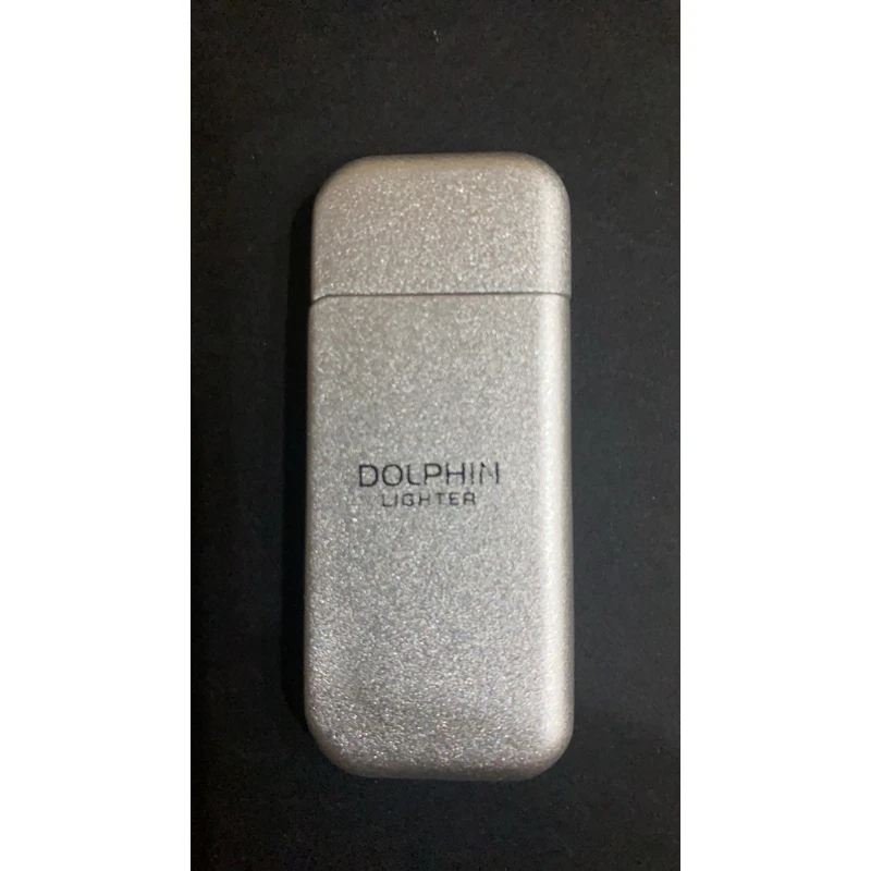 【HY076磨砂银】海豚气体打火机挂件复古 小巧便携复古老式砂轮