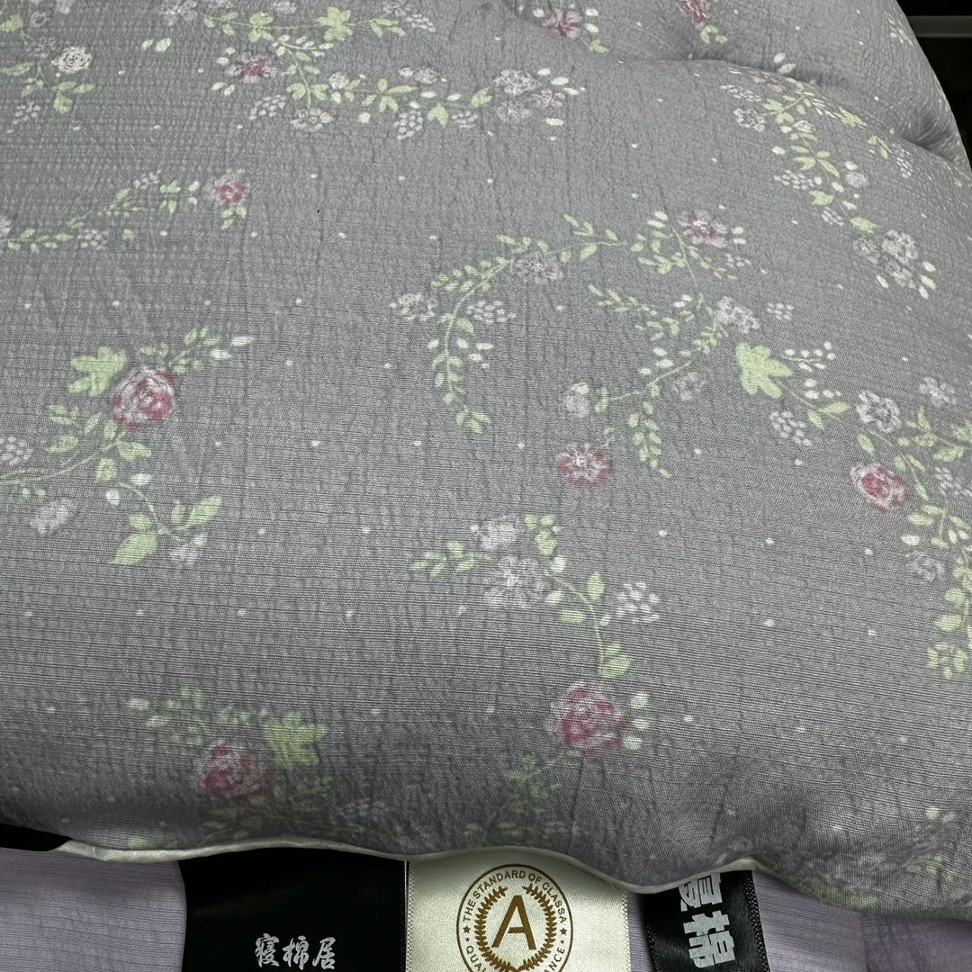 木棉双层纱，柔软，亲肤，舒适透气，双人四季被，冬被