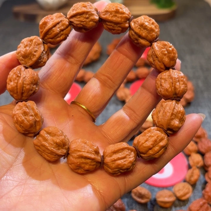 文玩核桃手串小金蟾