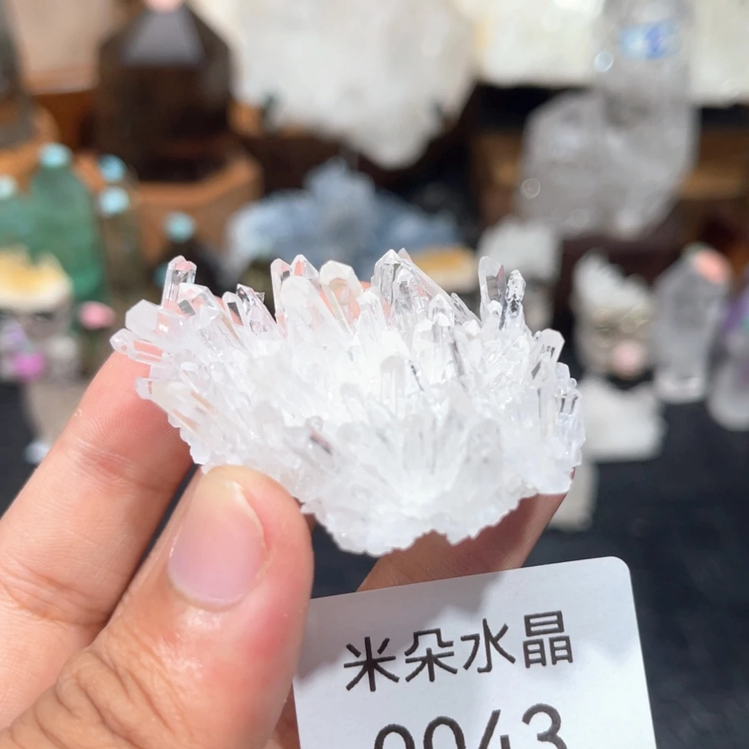 湾***北水晶未镶嵌珠宝半成品水晶